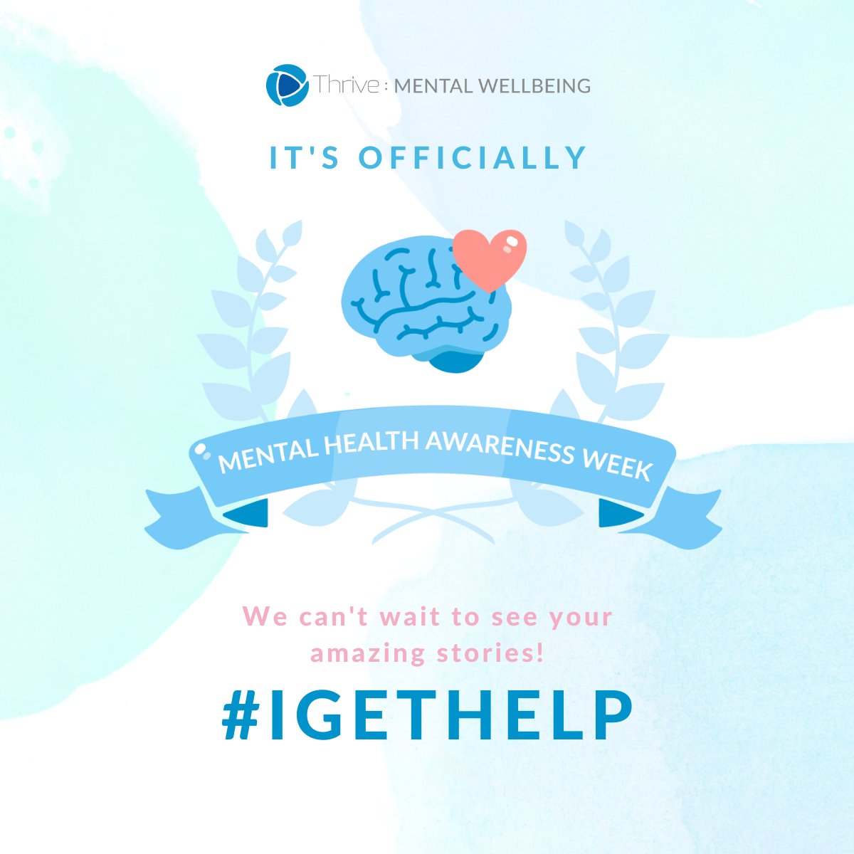 ThriveAppsUK's tweet photo. 🌟 IT'S #MENTALHEALTHAWARENESSWEEK! 🌟 We're doing something a bit different this year and asking people to open up about their mental health journey to encourage others to seek help with #IGetHelp! Read more here ➡️ https://t.co/16Jzof4AIs

Our Instagram https://t.co/x6eSfblUa7 https://t.co/MWWRHOVYgF