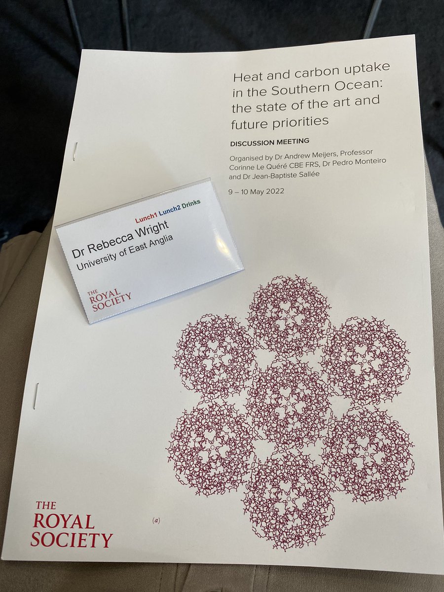 Dr Rebecca Wright (@becci_wright) on Twitter photo Excited for the next two days <a href="/royalsociety/">The Royal Society</a> on all things heat and carbon in the Southern Ocean
<a href="/RoSES_ocean/">RoSES</a> <a href="/ORCHESTRAPROJ/">ORCHESTRA PROJECT</a> <a href="/ueaenv/">UEA School of Environmental Sciences</a> Excited for the next two days <a href="/royalsociety/">The Royal Society</a> on all things heat and carbon in the Southern Ocean
<a href="/RoSES_ocean/">RoSES</a> <a href="/ORCHESTRAPROJ/">ORCHESTRA PROJECT</a> <a href="/ueaenv/">UEA School of Environmental Sciences</a>
