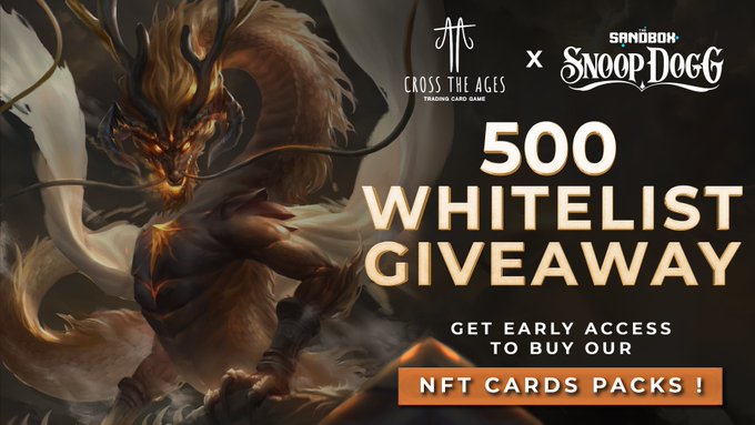 SonZihao's tweet photo. GIVEAWAY LINK: https://t.co/buLCgBhMJy
HASHTAGS: #giveaway #NFT #CrossTheAges https://t.co/a1MmclGZsK