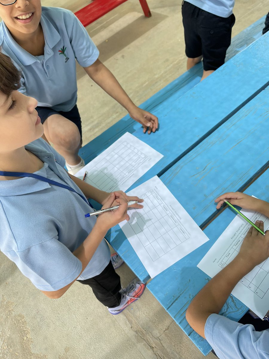BISRYearFour's tweet photo. #BISRYear4 are outside investigating inventions and developments from ancient civilisations and making connections with how they are connected to our lives today! 🕵️🕵️‍♂️ https://t.co/ad8wrJ8lvO