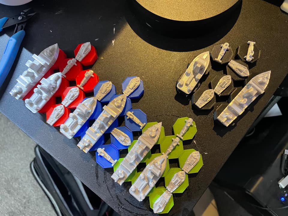 QIDI_3dprinter's tweet photo. ♟🛥Print a super cool fleet for a board game invented by a friend on #QIDI I-Fast, which makes would games even more fun.
Thanks to Gary Hart for sharing in the FB QIDI TECH Official User Group.
#qidi #3d #3dprinting #3dprinted #3dprinter #3dprint #3dcreate #3dmodel #game https://t.co/gF4EjRySlt