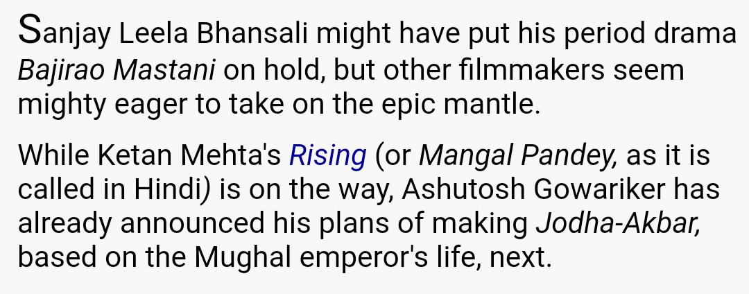 BibaswanM's tweet photo. #InformativeTweet for Only Ash fans.
#PrithvirajChauhan was first offered to #AishwaryaRaiBachchan for Samyukta role by Dr Chandra Prakash Diwedi
And She was the only choice.
Even Rajkumar Santoshi also wanted her for same subject. https://t.co/9clr3tkfI6