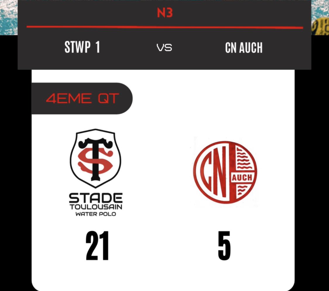 STWPolo's tweet photo. Deux nouvelles victoires s’ajoutent au compteur du STWP !🔴⚫️
✅ Victoire de la N3 STWP 1 contre le CN Auch, 21-5 pour nos rouges et noirs !💪
✅ Victoire de l’équipe N2, 10-9 contre le PC Valenciennes, pour ce 4ème match de poule haute !🤽♂️
#Victoire #STWP #rougeetnoir https://t.co/XHM1QdE6Gx