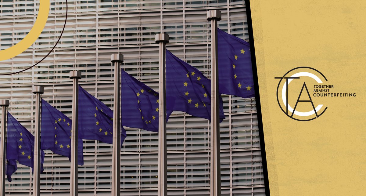 TACAlliance's tweet image. Happy #EuropeDay ! 

🇪🇺 can be a 🌍 leader in creating standards in the fight vs #counterfeiting, particularly online. The #DSA is 1 step in this direction, but additional targeted &amp;amp; mandatory initiatives are needed to efficiently tackle the phenomenon

➡️tinyurl.com/28w37umb