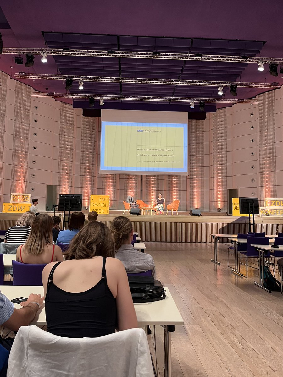 zlevazprava's tweet photo. We have Just started #zlindesignweek conference about inclusive and social Design. Come to join us for The rest Of The Week in Zlin. #universaldesign Thanks #iohifeher for her great presentation. https://t.co/2I8gdBAxlw