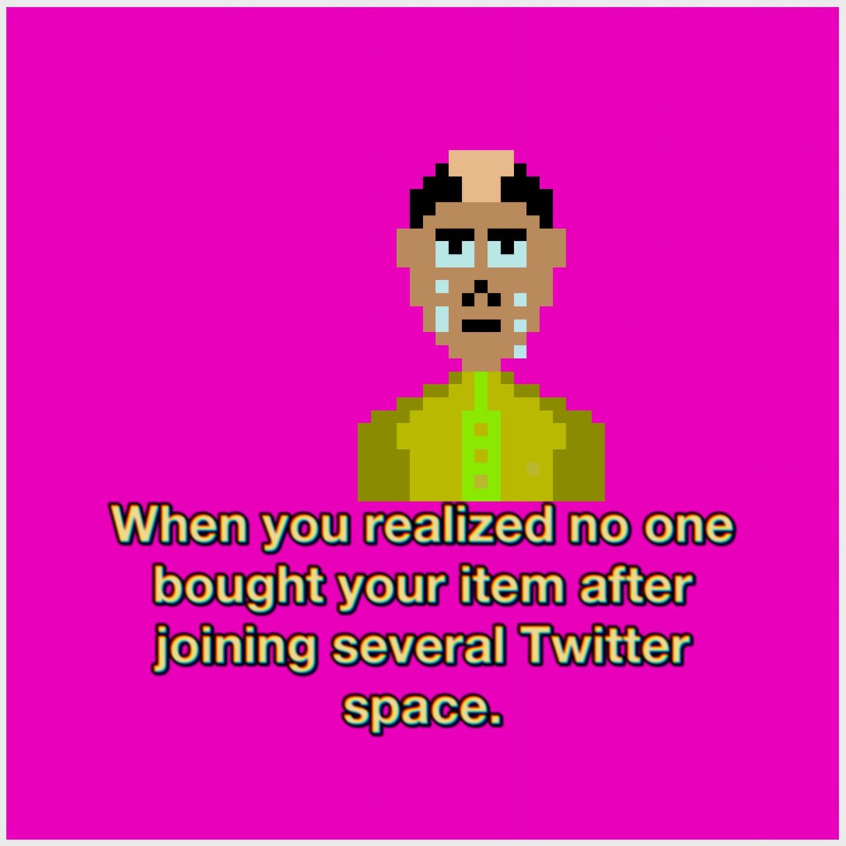 LegitNFTVENDOR's tweet photo. I was creating a special badge for CryptoBaldBoi and the idea to create #CryptoBaldBoiStickers came in. The 4 Horsemen #TwitterSpace is the best space ever on Twitter to shill your project. Guys go check out my OpenSea https://t.co/y31wm4qRmD. @ciscokidcoin @TheCryptoDawg_ #NFT https://t.co/DUYasEt8o5