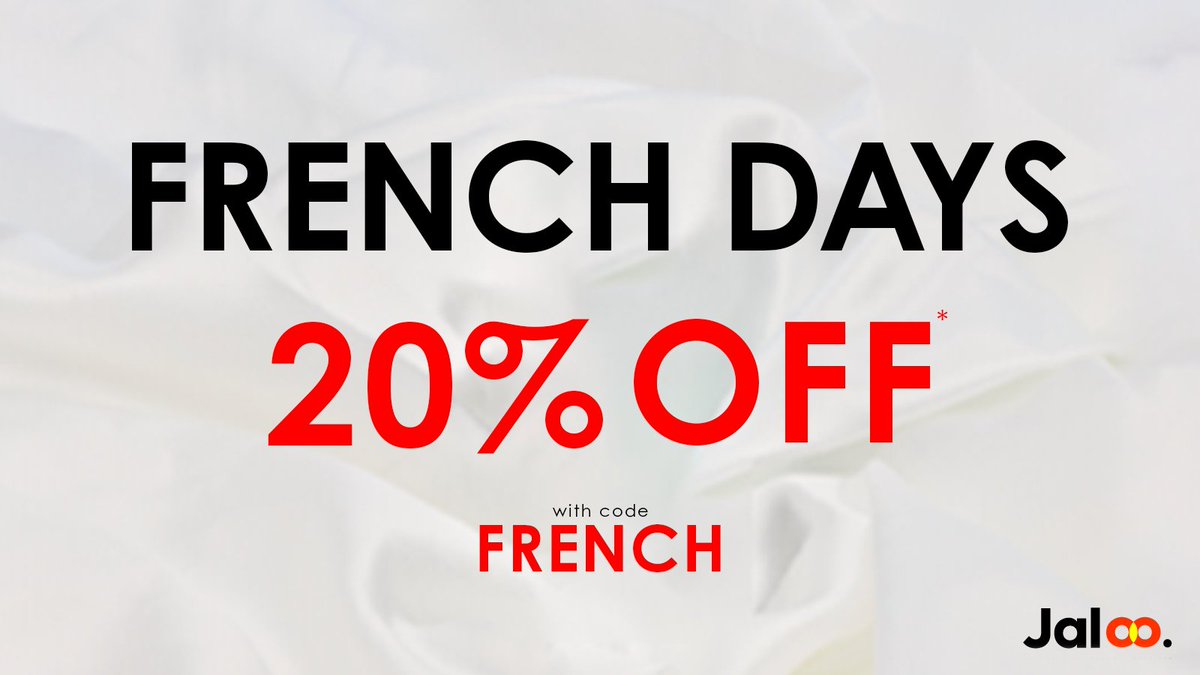 jaloo_uk's tweet photo. Last hours to enjoy the French Days! ⏱

20% OFF on all our products *for orders above €20! Use the code FRENCH 🇫🇷
⏩ https://t.co/ZyzVvRWYR7

#FrenchDays #frenchdays2022 #MondayMotivaton #Mondayvibes  #toysforwomen #toysformen #sale #pleasureandpain #Jaloo #toysaddict https://t.co/96VoHA0MTw
