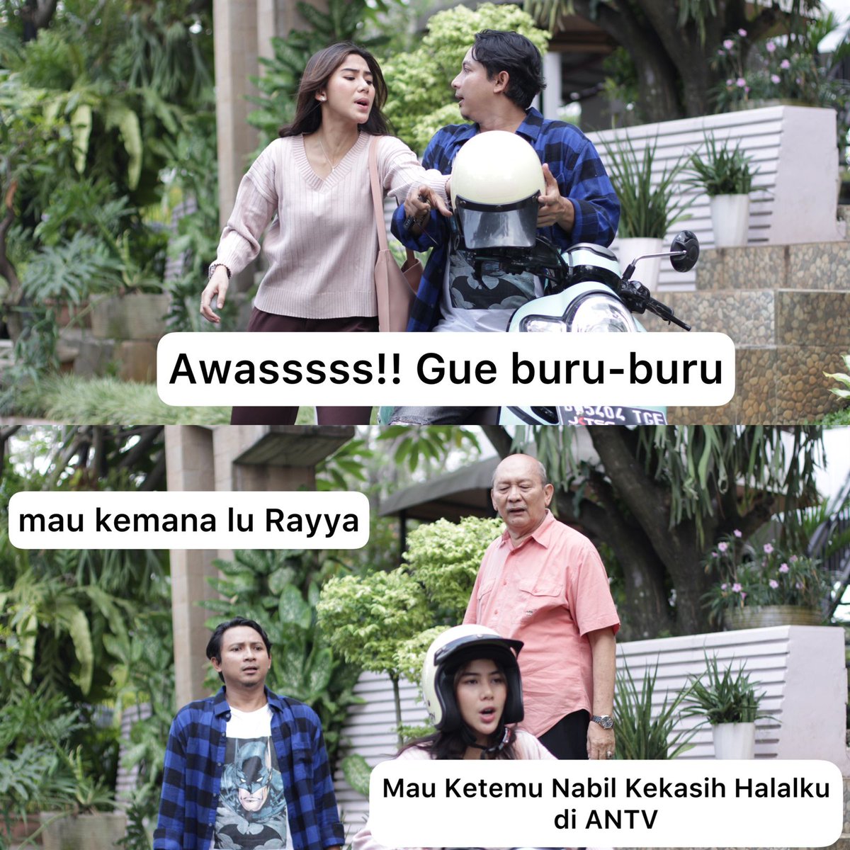 BelaBahira's tweet photo. Cuuuss langsung gas aja Rayya ktemu Nabil di  #KekasihHalal01 https://t.co/68br8Oi4WF