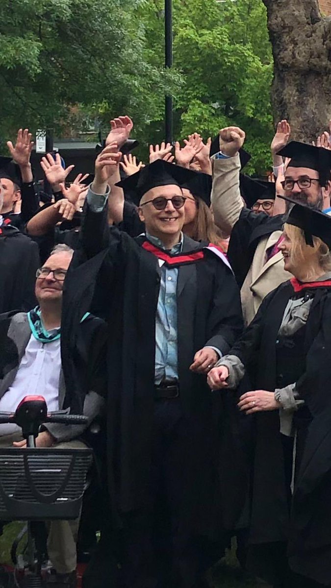 joliegoodman's tweet photo. Great day on Saturday with @PeteFleischmann very many congratulations on you’re MA in Consulting in Leading in Organisations: Psychodynamic &amp; Systemic Approaches. He will bring these skills to his in #CoproductionWorks #coproduction #Tavistock https://t.co/fPnfPiuHrF