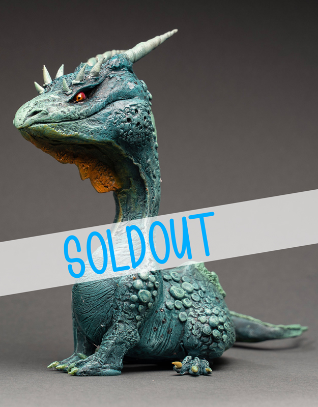 Buzhandmade's tweet photo. SYRIA - Lake #Dragon SOLDOUT! 
Thanks for support my art!💓

My dragons collection here on @Ultiarena 
https://t.co/fHqmnfSVeT

  #NFTs #NFTCollection #Nftarts #NFTCommumity #NFTartists #nftcollector #NFTdrops #3dart #sculpture #toyart https://t.co/k2pxpBNKrZ