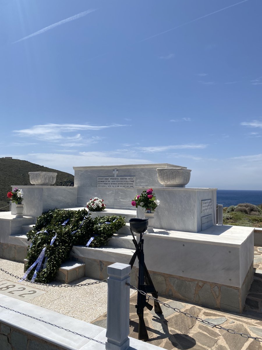 VisitChios's tweet image. 📍 | Melanios Massacre Monument, Chios 
#Yourchios #remembrance