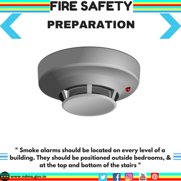 #FireSafety | Smoke alarms are important part of a home fire escape plan. Equip your homes with smoke alarms that can help you provide early warning in the event of fire in your home. https://t.co/bEB8KhnlEz