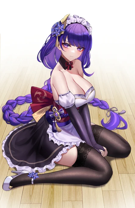 Maid Shogun
#GenshinImpact #原神 #雷電将軍 
