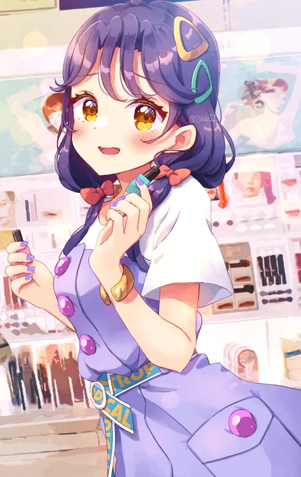 さんごちゃんお誕生日!✨おめでとう～!!💜💜💜(過去絵) #precure 