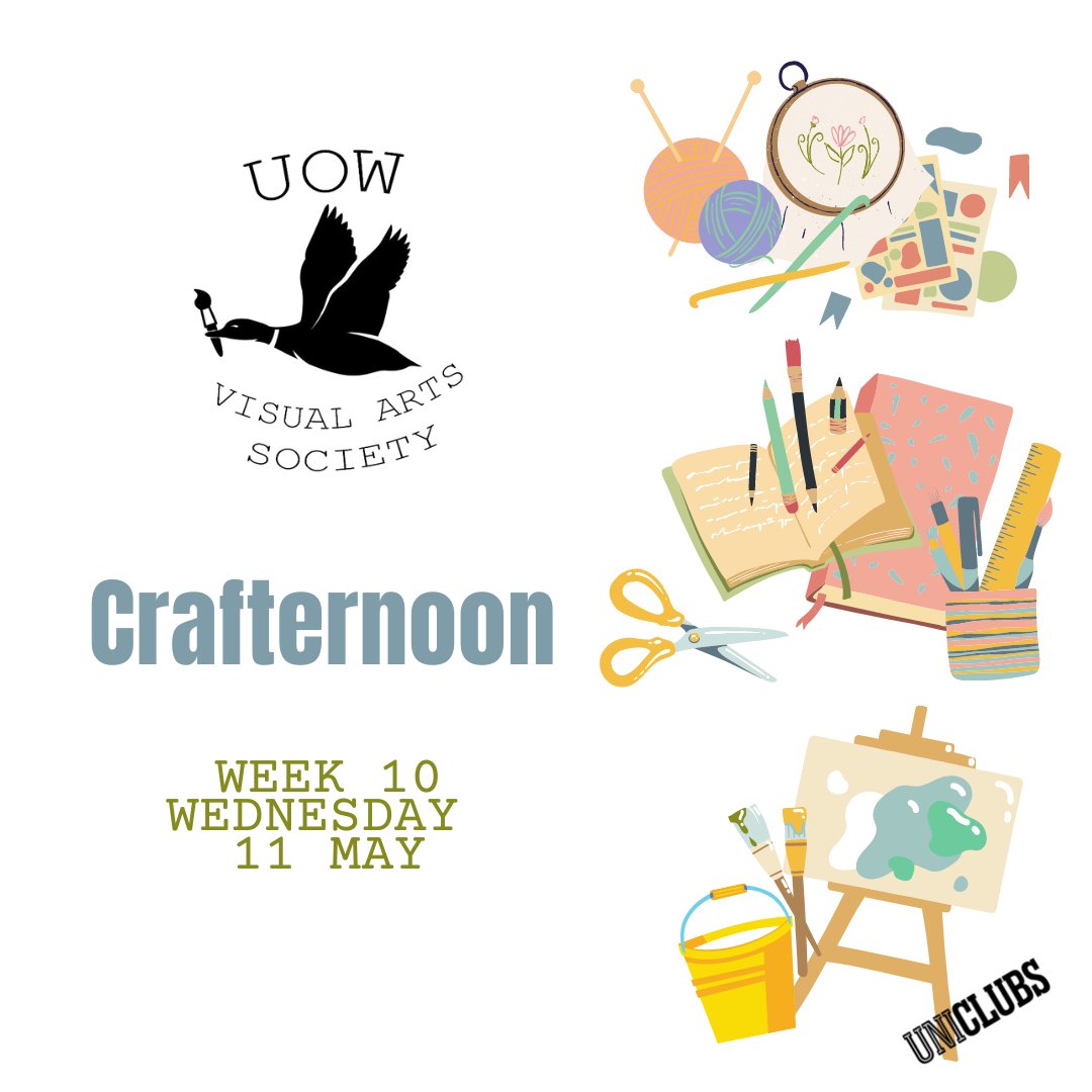 uowvisualarts's tweet photo. That's this week >> https://t.co/X5kfUToWY3 https://t.co/sPcaKjhwa1