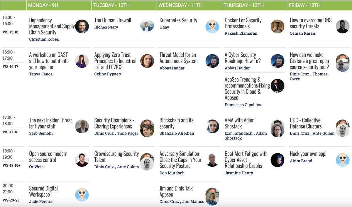 OSS_Katie's tweet photo. The May addition of @opensecsummit kicks off today and we've got some exciting sessions on the schedule. It's not too late to register for FREE:https://t.co/qVWLUvcthN

#OSS2022 #threatmodeling https://t.co/JRp7vRolc1