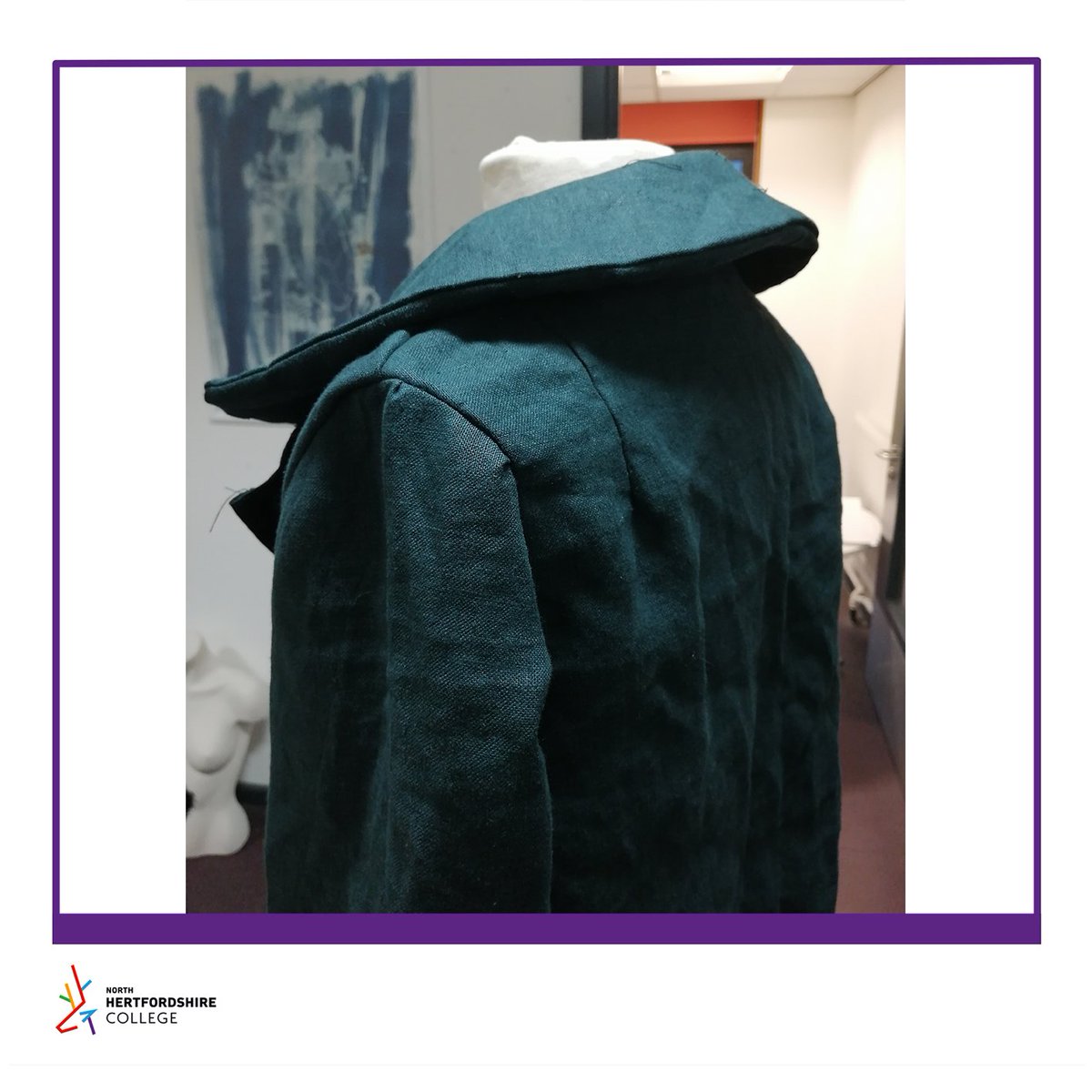 NHCCreative's tweet photo. We are proud to see NHC students recognised in #RoyalOperaHouse National Design Challenge. Well done to Charlie! Winner in the Secondary #Costume #Design Category @northhertscollege @n_hertscollege @ualawardingbody @ROHBridge #ROH #ROHDesignChallenge #Theatre #Opera #PeterGrimes https://t.co/HHPS076F1Y