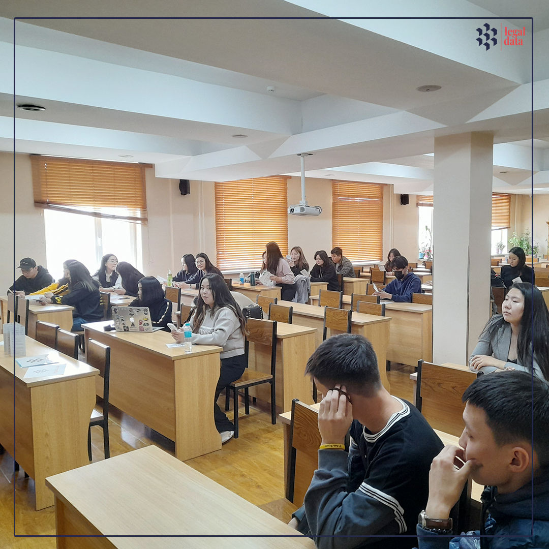 legaldata_mn's tweet photo. СИТИ их сургуулийн Хууль зүйн сургууль дээр https://t.co/v5XytT06FY танилцуулах өдөрлөг боллоо https://t.co/j6zMOmV7NI
#legaldataMN #legaldataPro #legaldatabase https://t.co/yUzAlfxamr