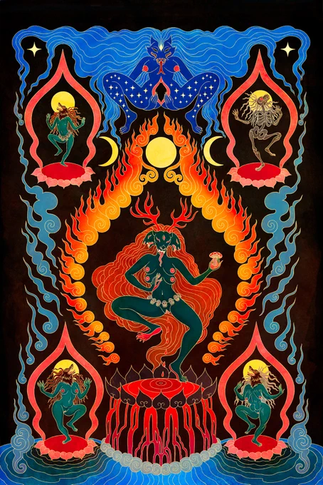Triple Goddess / Yoniverse

My favorite part is the old crone :} 