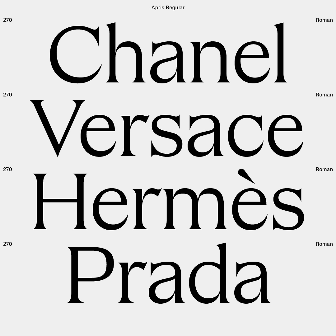schicktoikka's tweet photo. NEW RELEASE: APRIS ✨ Have a look at it on our website and try around with the Variable Font type tester! https://t.co/UX2r4NdjCN https://t.co/Mt9cXASQ8h
