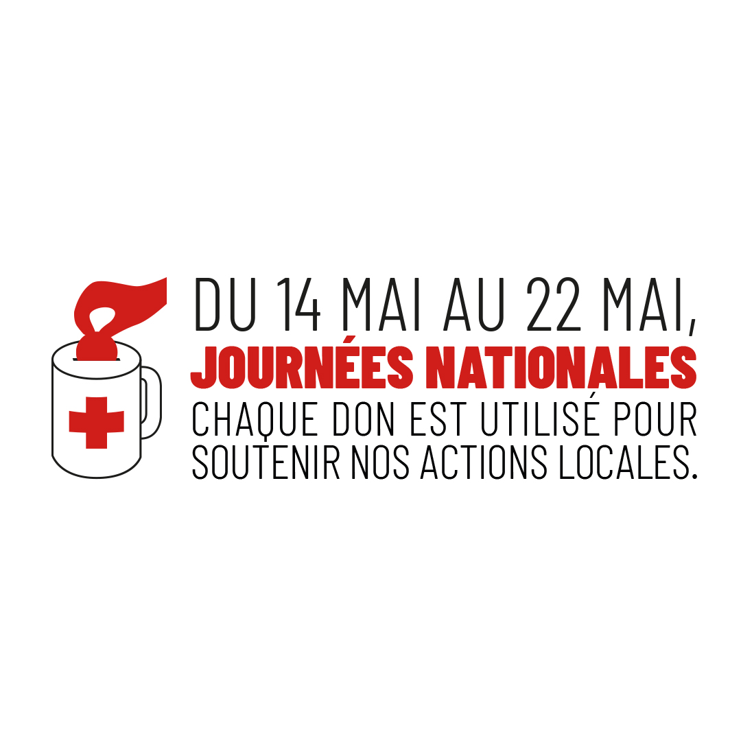 CFPMidiPyrenees's tweet photo. 📢Du 14 au 22 mai auront lieu partout en 🇫🇷 les Journées nationales de la @CroixRouge👉 Donner c’est soutenir nos volontaires 🧍‍♀️🧍mobilisés toute l’année pour aider les plus fragiles, porter #secours 🚑 et intervenir lors de #catastrophes. Plus d'infos sur https://t.co/mgsoXTFYu8 https://t.co/OXldB6iY3c