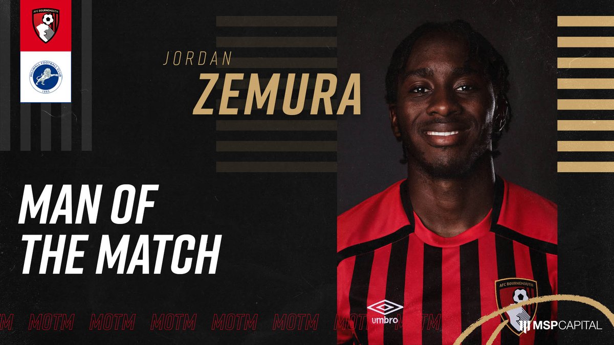 afcbournemouth's tweet photo. Our final @MSP_Capital Man of the Match of the season... 

🌟 @Jzemura3 🌟 https://t.co/Xmagu32g0I