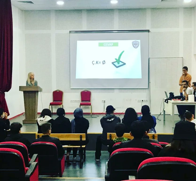 Ali Fuat Basgilde bilgi yarışması heyecanı. Yeni haftaya merhaba😇