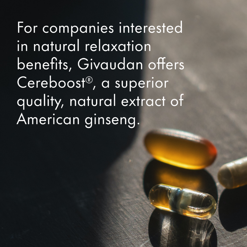 Givaudan's tweet photo. Givaudan's botanical ingredients for relaxation unlock the best of nature. As part of our Health Essentials offer, discover Cereboost®, our patented adaptogen which calms the mind and improves mood.
#GivaudanFoodExperiences #ImmunityAndRelaxation