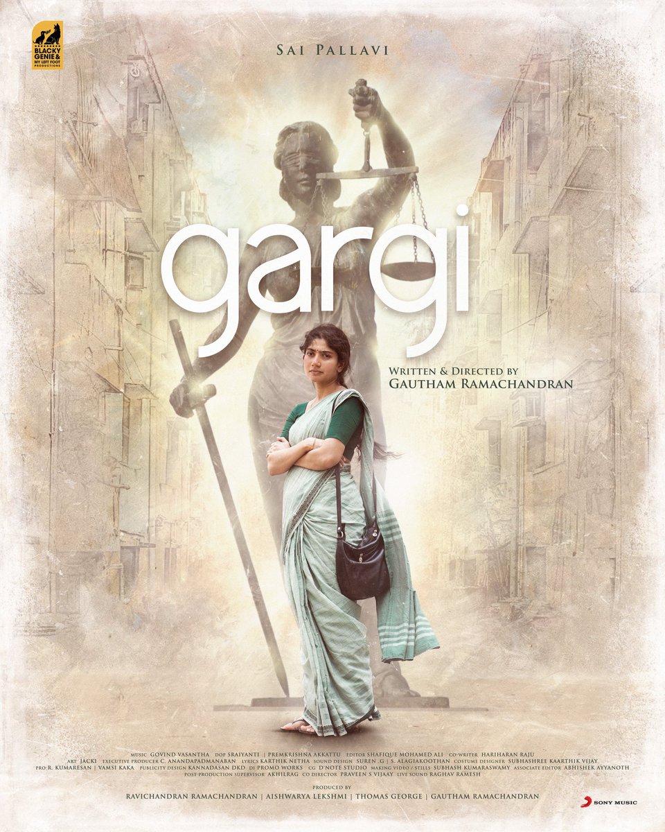 Saipallavi_KFC's tweet photo. #SP14 titled as #Gargi ⚖️ @Sai_Pallavi92 ❤️
Glimpse 🔗https://t.co/B0P2n1Ox0g
#HBDSaiPallavi #SaiPallavi https://t.co/kBTi1yLYUk