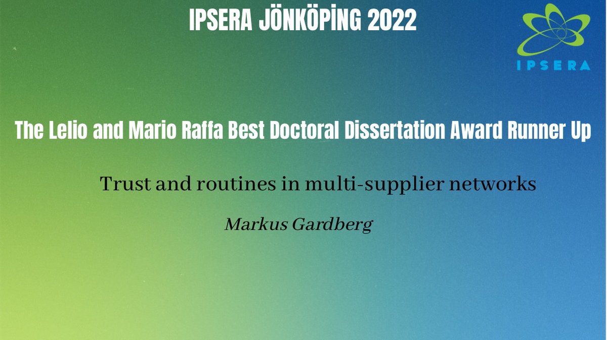 ipsera's tweet image. #IPSERA #IPSERA2022 #research