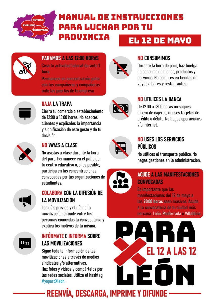 JADIEZLEON's tweet photo. El día 12 yo pararé #PorLeón. Creo que todas las leonesas y leoneses debemos hacer todo lo que esté en nuestras manos para luchar por el futuro de esta tierra #leonesp https://t.co/6up8IRjZBY