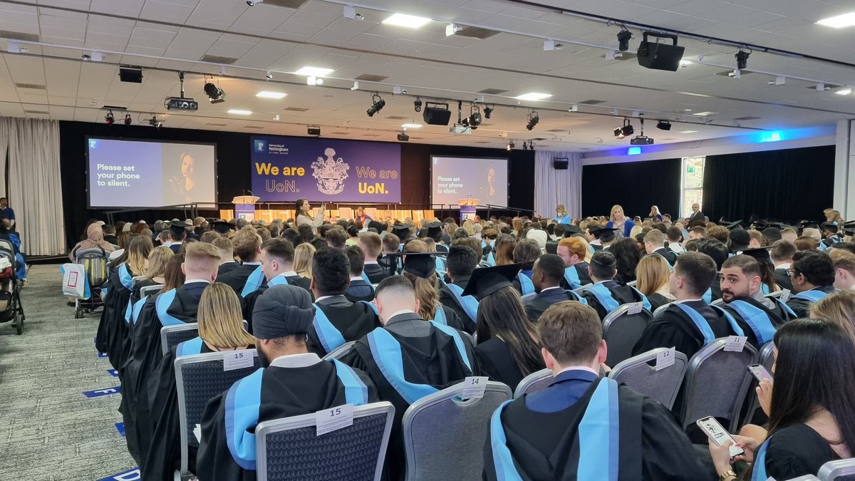 UniofNottingham's tweet photo. And so our week of graduation events BEGINS! Congrats to our returning Classes of 2020 and 2021! 🎓🎉 #WeAreUoN https://t.co/7hQ9ZfROjm