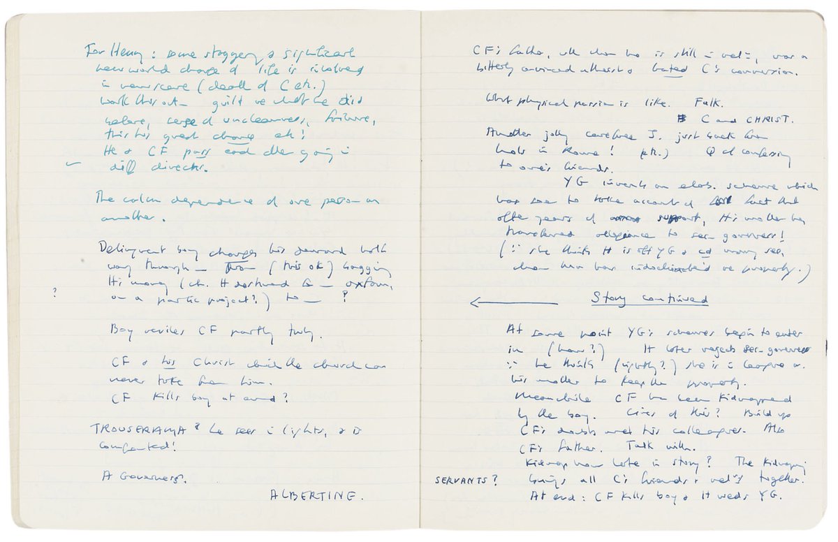 LSalteado's tweet photo. Iris Murdoch

#manuscritosdeescritoras https://t.co/kjiSxEyPlg