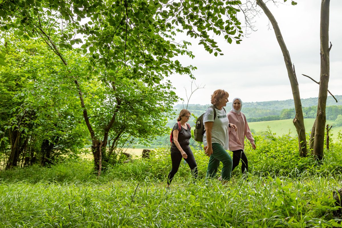 uniofbedsnews's tweet photo. 🔍Researchers from @uniofbeds have been awarded £25k to study the use of #green spaces by #DIVERSE communities. The findings will help advise @ChilternsAONB in how to make their parks & woodland more accessible so everyone can enjoy the natural world🌳🦋 #MadeAtUni #ClimateAction https://t.co/18X8lWYAUN
