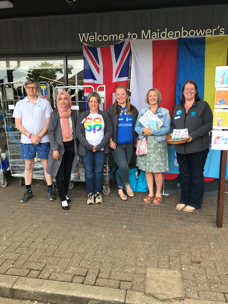 It was great to visit <a href="/coopuk/">Co-op</a> store in #Maidenbower on Saturday for their 'Your Membership Live' event talking to members and the community about membership and the elections for our #coopNMC council. Thanks to <a href="/CoopFuneralcare/">Co-op Funeralcare</a> colleague Michelle joining in and store manager Tom