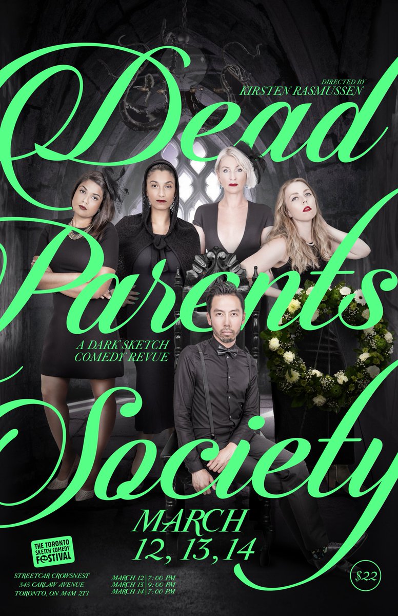 "The Sketch Comedy Project Fund helped us bring this show from the page to the stage. Thanks to this funding, we were able to debut Dead Parents Society at Buddies in Bad Times Theatre in November 2019." 
- Shohana Sharmin

Deadline to apply is May 13th: bit.ly/3wd99dB