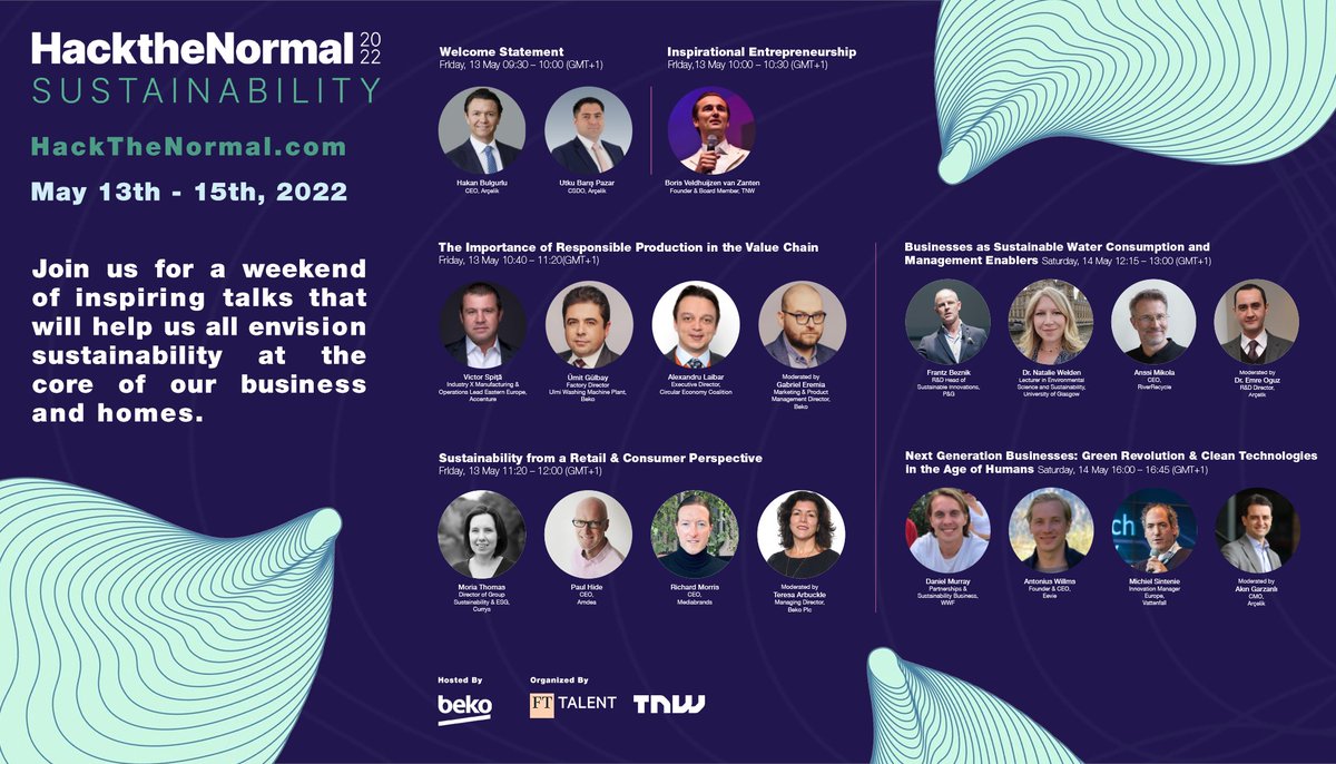 garagehub_'s tweet photo. We are ready to Hack the Normal and so are our amazing speakers🌱 Get ready for an insightful weekend full of innovation ideas on sustainability!

#HacktheNormal2022 #acttogetheractnow #garageinnovationhub #sustainability https://t.co/pw14Q02iPz