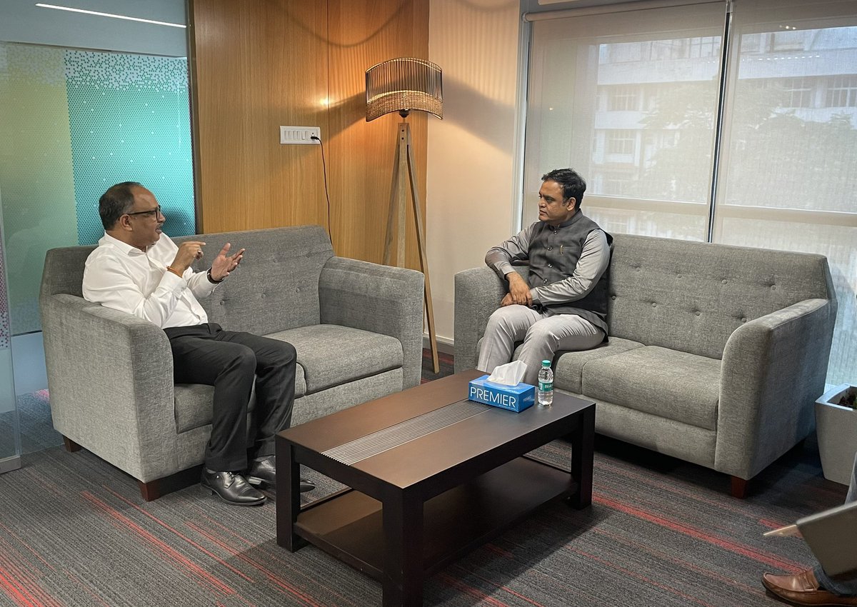 rbinnovationhub's tweet image. We had the honour of hosting @drashwathcn at #RBIH, Bengaluru today. @governmentofkar