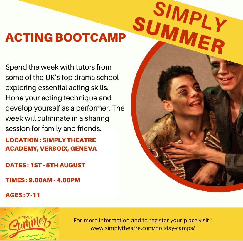 Spend the week with tutors from some of the UK’s top drama schools exploring essential acting skills. Working on scripts, monologues and devised scenes you will hone your acting technique and develop yourself as a performer. 

Register your place today: hubs.ly/Q017JXsB0