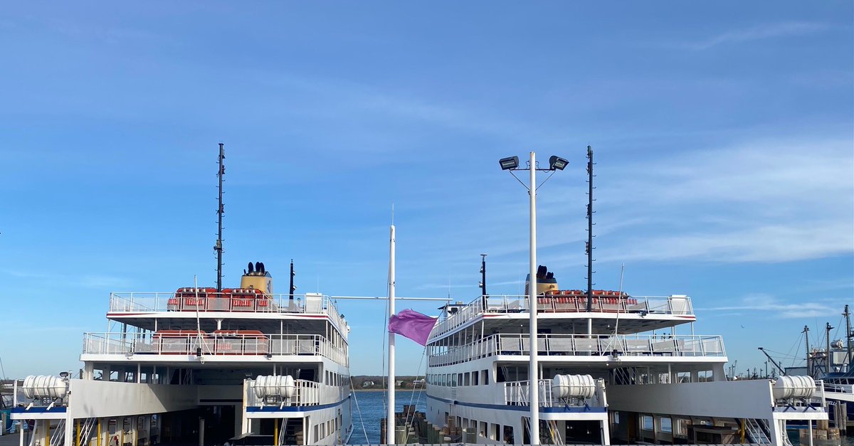 SERVICE ALERT FOR MONDAY, MAY 9TH: All ferries are cancelled again today due to adverse sea conditions blockislandferry.com/alerts