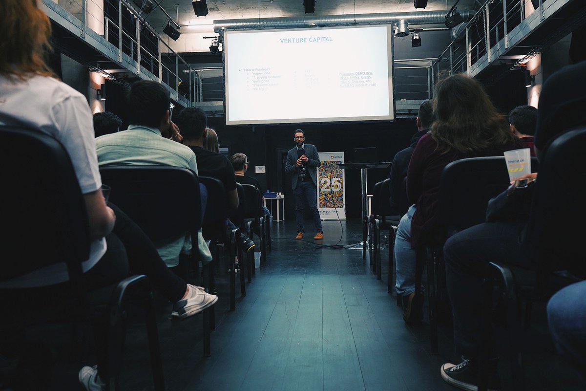 disraptors_com's tweet photo. Our director @TomCironis is a rare species.
Only on a super scarce occasion does he come into the spotlight. And #aimtechackathon was the moment! Thanks, @AIMTECas for having us and making Tom share his knowledge and stand-up comedy skills #neverbathwithswarfs🛀 https://t.co/cBKEtnHHbp