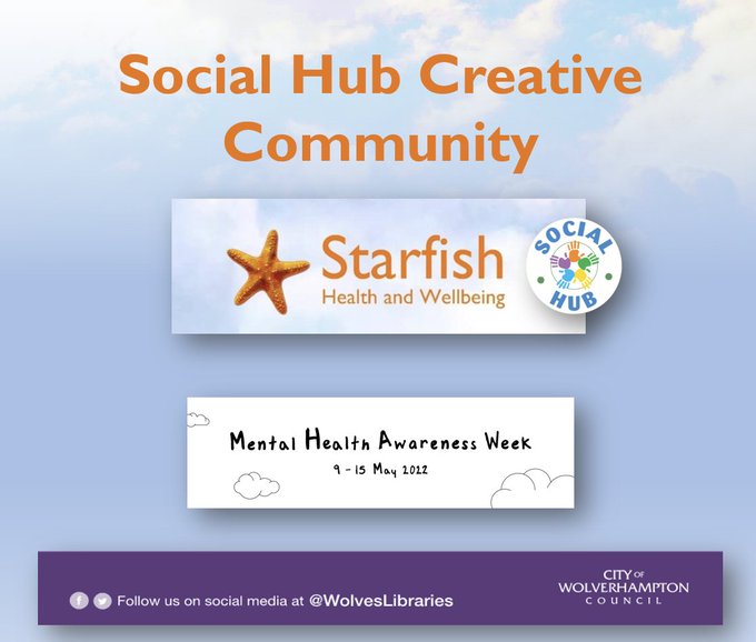 BTSWolves's tweet image. Join @wolves_hub tomorrow (12 May) at your local library, as they explore the importance of talking with others about mental health. 

➡Penn Library 10am – 11.30am
➡Warstones Library 2pm – 3.30pm

#mentalhealthawanressweek2022