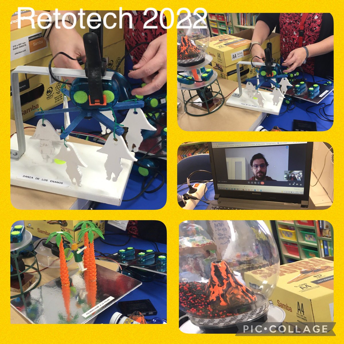ahsaeddatsur's tweet photo. #AulasHospitalarias Otro año más en @RetoTech de la @FundacionEndesa, con un homenaje a #LaPalma y sus #volcanes que con la ayuda de @involcan reproducimos. Necesitamos vuestro voto para el #premioredes. Os dejamos el link. https://t.co/Zwtjfgt1Eo https://t.co/5KVFIGWgC3