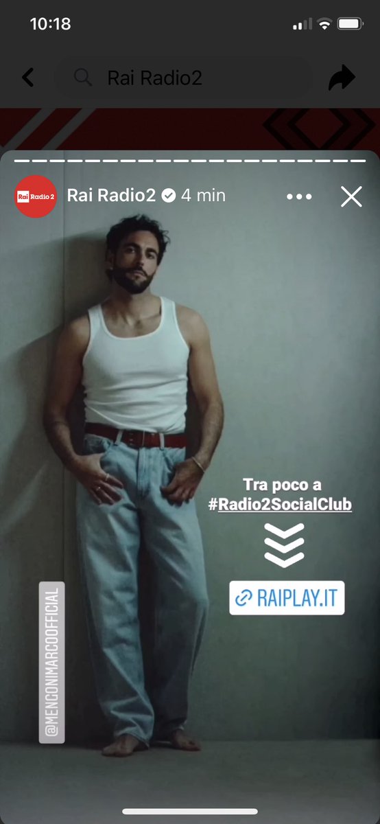 INIZIATO REGÁ😍
#RadioDueSocialClub