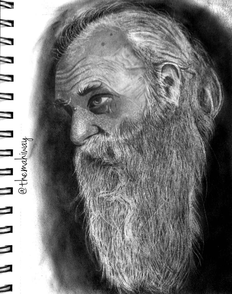 TMahiway's tweet photo. Charcoal pencil sketch, size A5.
#art https://t.co/P8qldr1dsm