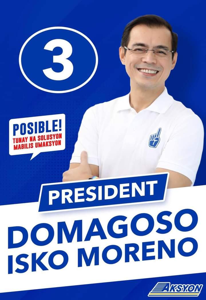 gianstar24's tweet photo. Isko is my President! https://t.co/p65gSKjMw6