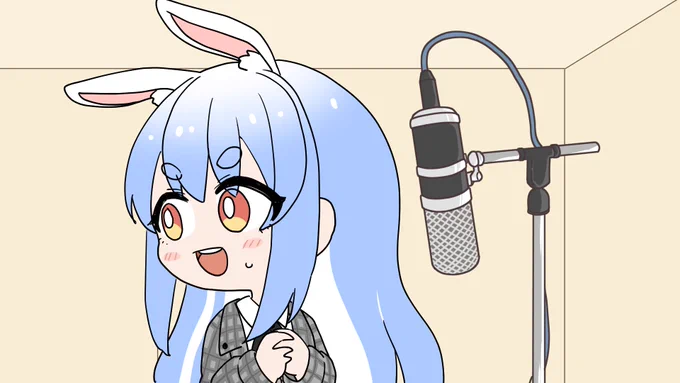 収録中恥ずかしがって顔を徐々にそらすぺこら
#マリンのお宝 #ぺこらーと 