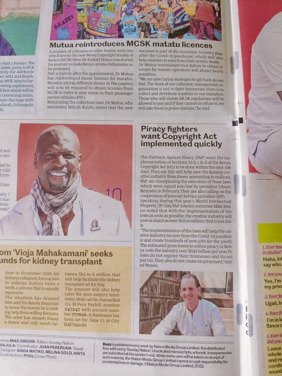 PartnersAPKE's tweet photo. @sautisol @KenyaCopyright @Noninimgenge2ru
 @KiarieJohn @solgeneration_ @BernardKioko
@CSJoeMucheru @CA_Kenya @kenyascript
 @KFTPA @LizLenjo_Kags @GitahiRoy @AngelaNdambuki @moriasi_o @MultiChoiceGRP @BoomplayMusicKE @InfoKfcb @Mdundomusic https://t.co/V4fJGTc5sj