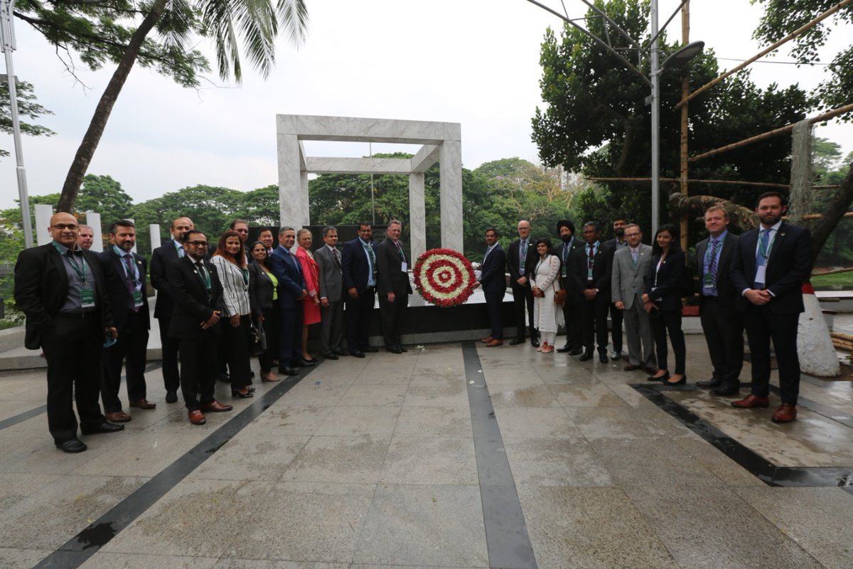 USBanglaTrade's tweet photo. US-Bangladesh Business Council Delegation was humbled to pay homage to Bangabandhu Sheikh Mujibur Rahman to honor the memory of Father of the nation at the Bangabandhu Memorial Museum, Dhanmondi.
#USBD50
#USBBC2022
#Bangabandhu
#historyBD https://t.co/GPUoMNItt7