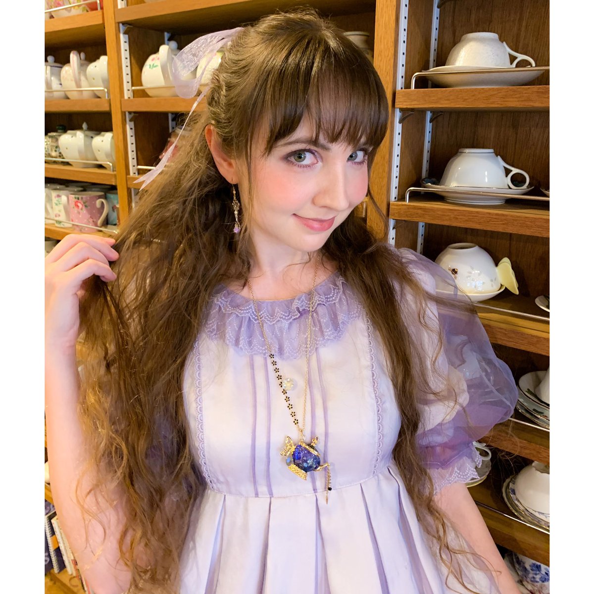 アナスイのティパーティーシリーズ?? @ANNASUI_japan ティーポットの 